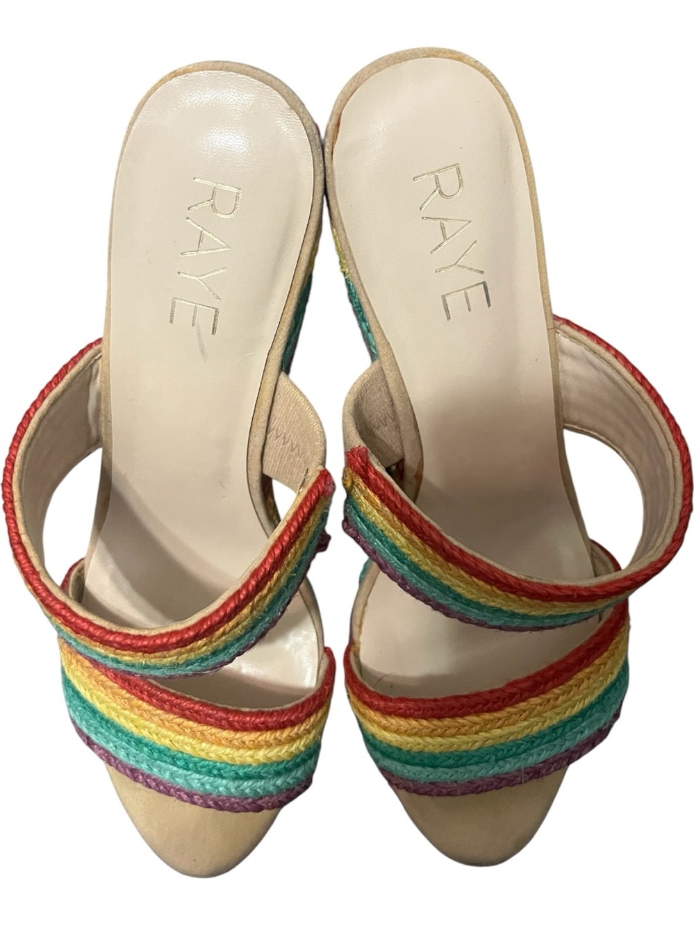 RAYE "Islander" Wedge Sandals - Picture 1 of 3